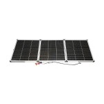 Panou solar 240W portabil fotovoltaic monocristalin tip valiza cu cablu de conectare si regulator tensiune 12/24V 20Ah 2 USB-uri Breckner Germany