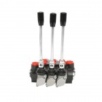 Distribuitor hidraulic cu 3 manete 2 flotante 40L/min