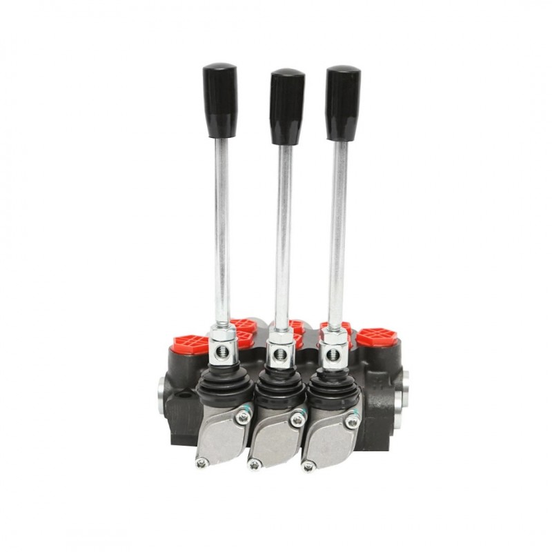 Distribuitor hidraulic cu 3 manete 2 flotante 40L/min
