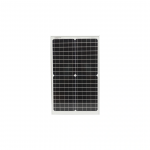 Panou solar 30W fotovoltaic monocristalin cu cablu de conectare 90cm si tensiune maxima 18V 560x345x25mm Thor