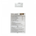 Panou solar Thor 100W fotovoltaic monocristalin 1030x460x30 mm