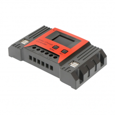 Regulator tensiune PWM panou solar 20A 12V/24V 4X port USB (12V=260W) (24V=520W) max. 50V