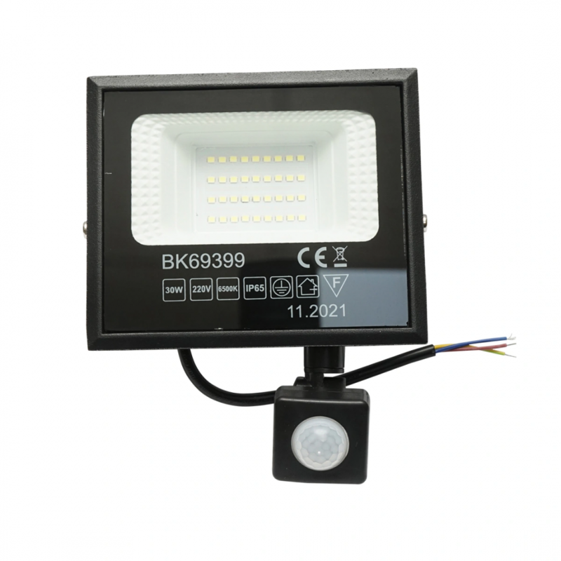 Proiector LED 30W cu senzor de miscare 6500K, IP65, 220V Breckner Germany