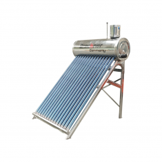 Panou solar nepresurizat inox cu 15 tuburi pentru apa calda, boiler 150L, 1450x490x490mm Breckner Germany