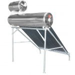 Panou solar nepresurizat inox cu 24 tuburi pentru apa calda, boiler 170L, 1650x2200x1820mm Breckner Germany