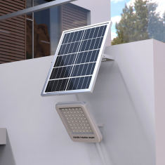 Proiector LED 10W cu panou solar policristalin 12W Breckner Germany