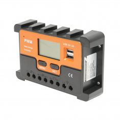 Regulator tensiune pentru panou solar 30A 12V/24V 2X port USB 5V/2A Breckner Germany
