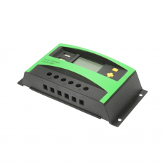 Regulator tensiune pentru panou solar 30A 12V/24V 2X port USB Breckner Germany