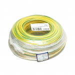 Cablu electric pentru impamantare MYF 1x16mm, cupru, H07V-K verde-galben 25m