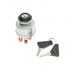 Contact pornire universal cu cheie 12V, 5 pini, fi 48mm, filet de prindere fi 21mm Breckner Germany