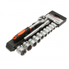 Set chei tubulare 12 piese cu clichet 3/8 Breckner Germany