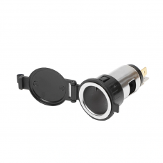 Priza bricheta auto universala 12V, fi26 cu 2 pini 120W Breckner Germany