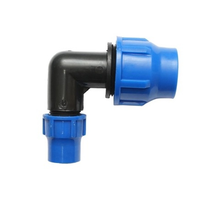 Cot racord compresiune redus D32x20mm pentru sisteme de irigatii