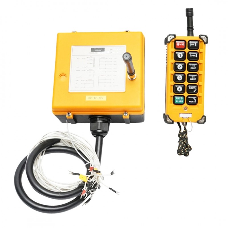 Telecomanda industriala wireless cu 8 comenzi DC 12V/24V si protectie la apa Breckner Germany BK81315